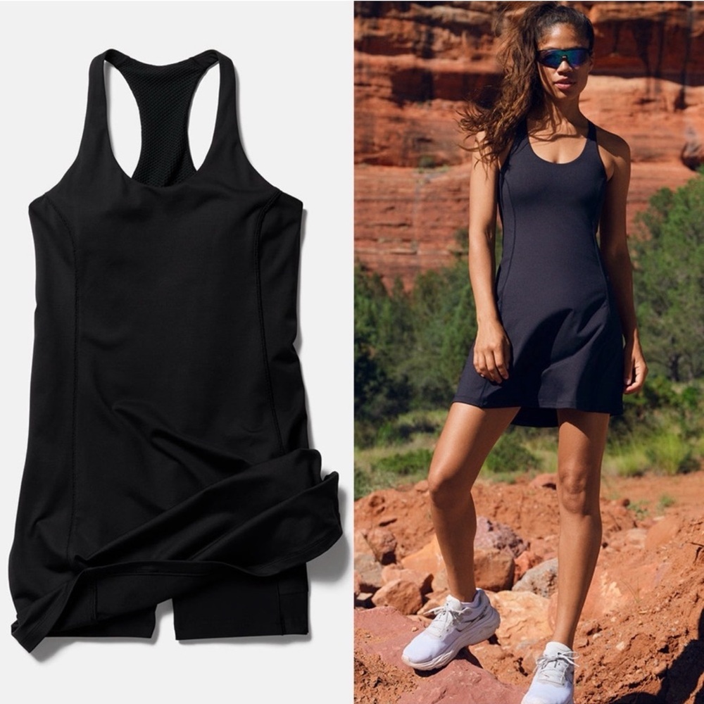 Outdoor Voices Doing Things Athletic Tennis Racerback Dress Sz L